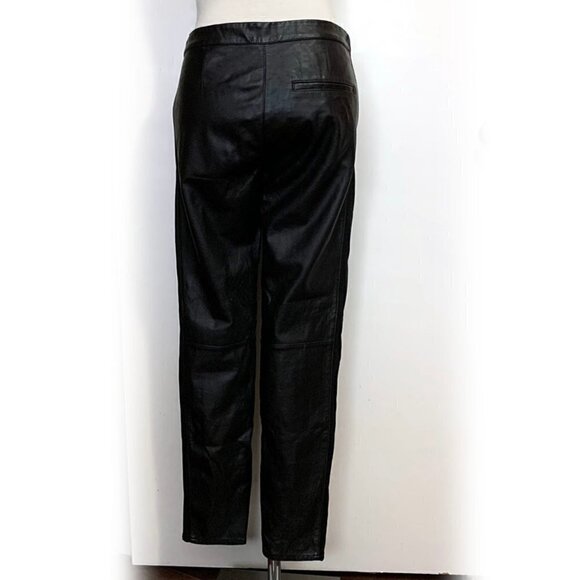 H & M Faux Leather Pants - Picture 3 of 6
